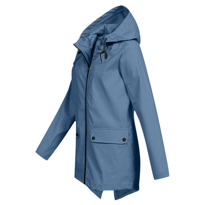 Lena | Damen Lässige Winterjacke mit Kapuze