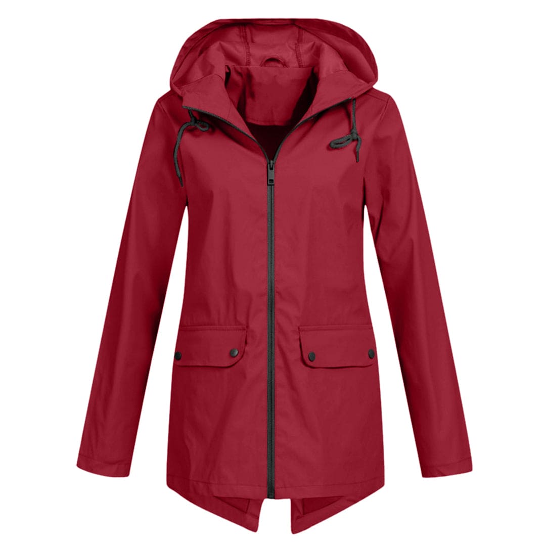 Lena | Damen Lässige Winterjacke mit Kapuze