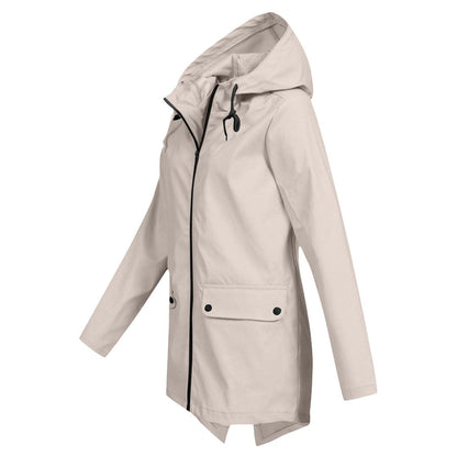 Lena | Damen Lässige Winterjacke mit Kapuze