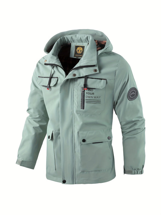 Klaus | Herren Wasserdichte Winterjacke mit Kapuze