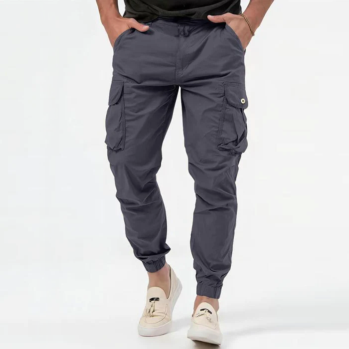 Tobias | Herren Casual Cargo-Hose mit mehreren Taschen