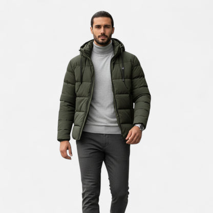 Jakob | Herren Thermo-Isolierte Robuste Winterjacke