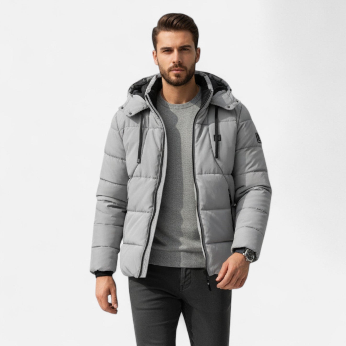 Jakob | Herren Thermo-Isolierte Robuste Winterjacke
