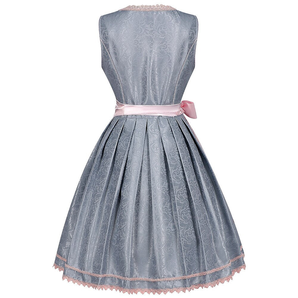 Emilia | Damen Besticktes Spitzen-Dirndl für Oktoberfest