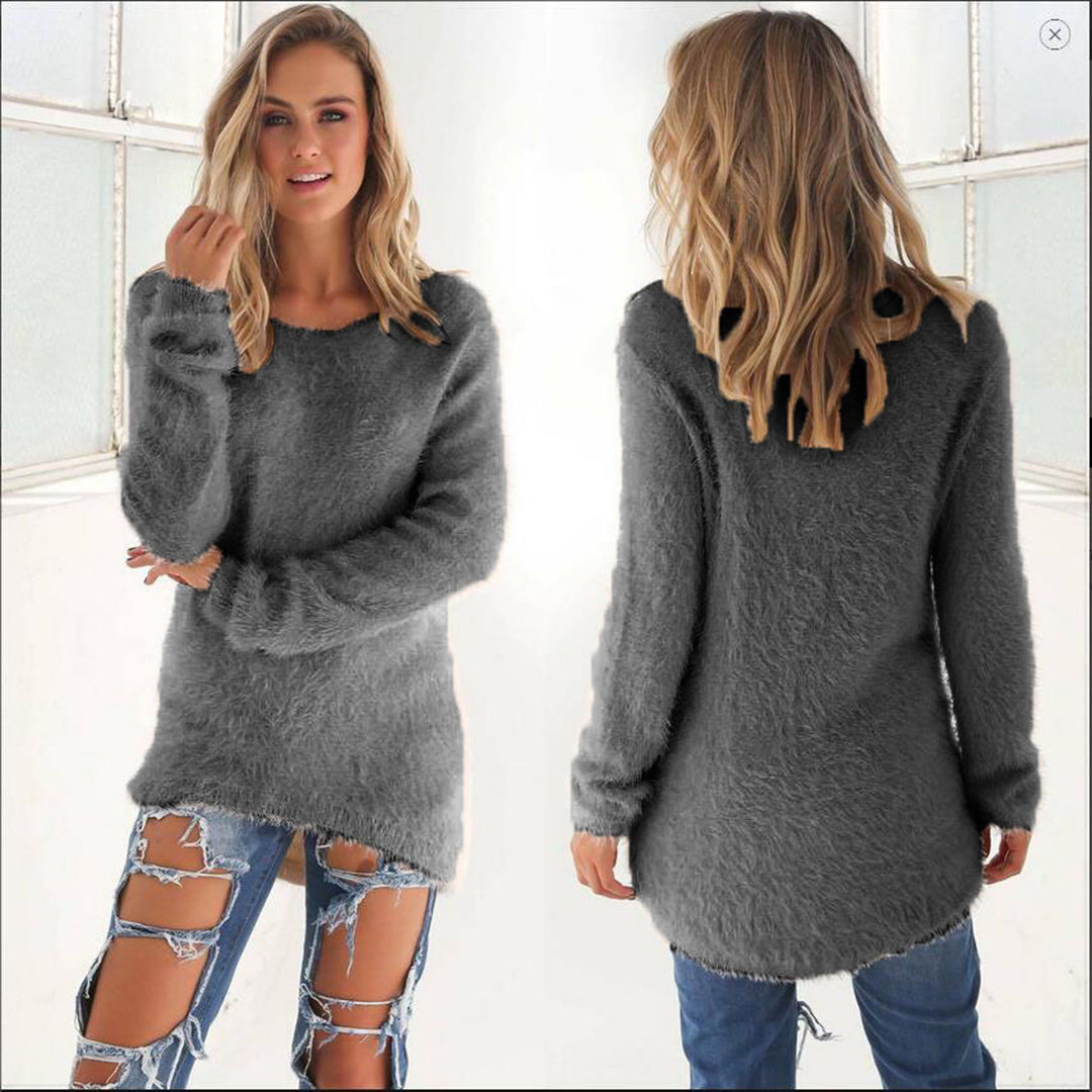 Viviane | Flauschiger Pullover für Lässigen Komfort