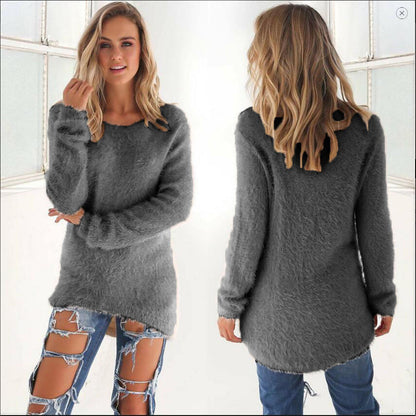 Viviane | Flauschiger Pullover für Lässigen Komfort