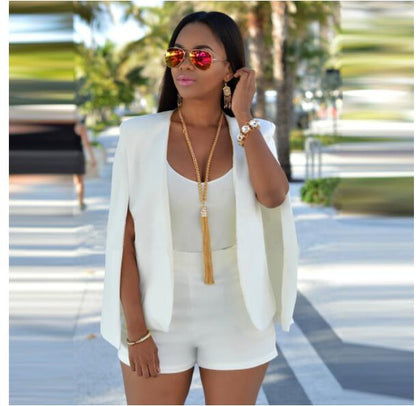 Annika | Damen Schicker Business-Cape-Blazer