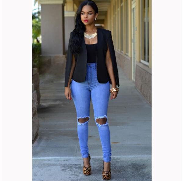 Annika | Damen Schicker Business-Cape-Blazer