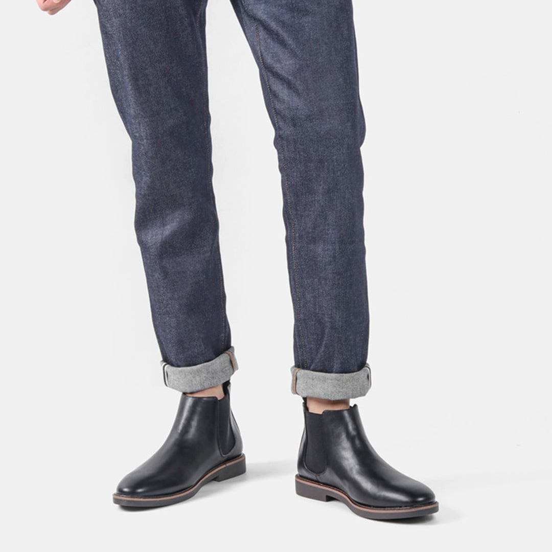 Armin | Herren Trendige Slip-On-Winterstiefel