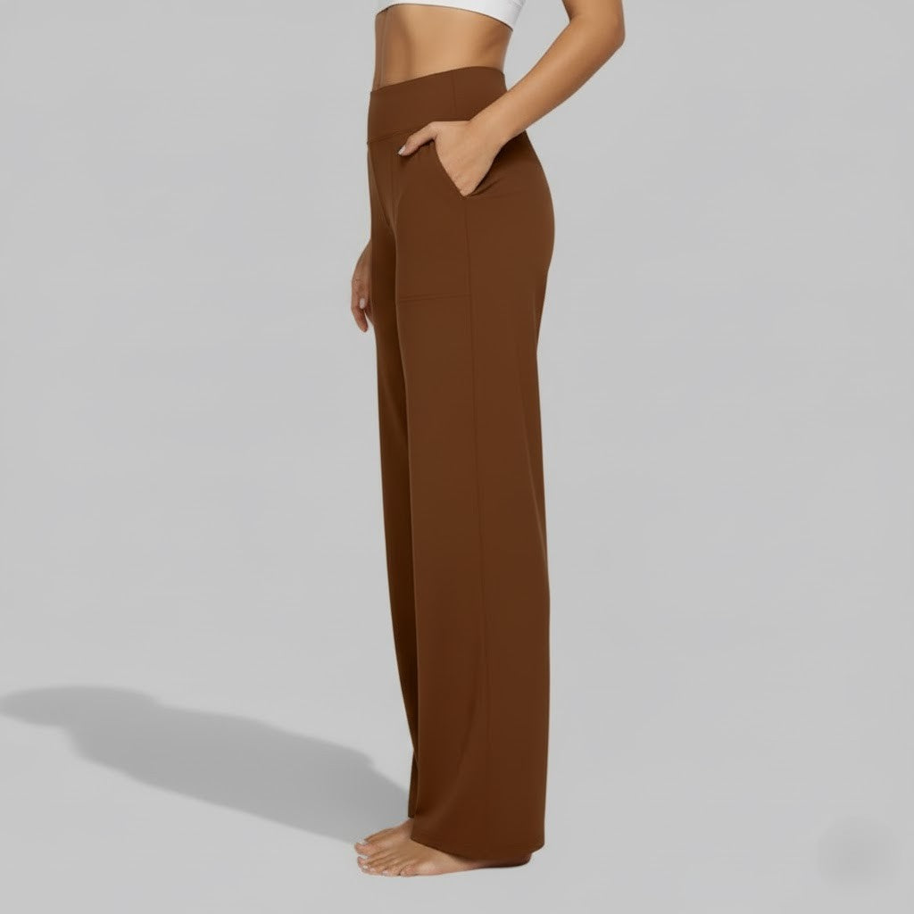 Veronika | Bequeme Stretchhosen Für Damen Im Weitbeinigen Lounge-Stil