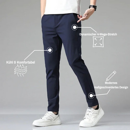 Benjamin | Herren Slim-Fit Lässige Konische Hose