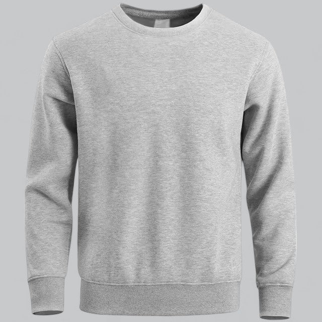 Anton | Herren Klassisches Rundhals-Freizeit-Sweatshirt