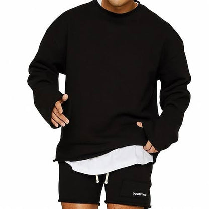 Stefan | Herren Zweiteiliges Lounge Sweatshirt- und Shorts-Set
