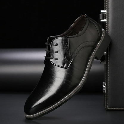 Heinrich | Herren Klassische Elegante Derby-Business-Schuhe