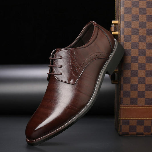 Heinrich | Herren Klassische Elegante Derby-Business-Schuhe