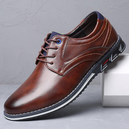 Jakob | Herren Business-Casual Schnürschuhe