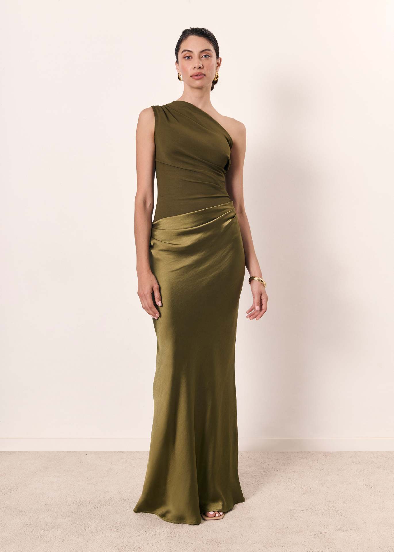 Daniela | Schickes Damen Ein-Schulter-Abendkleid