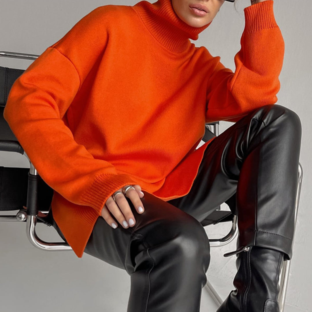 Franziska | Gemütlicher Locker Geschnittener Pullover Damen