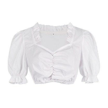 Ursula | Damen Traditionelles Oktoberfest-Dirndl mit Satin-Schleife