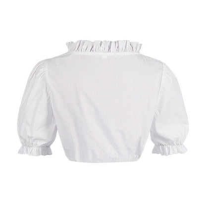 Ursula | Damen Traditionelles Oktoberfest-Dirndl mit Satin-Schleife