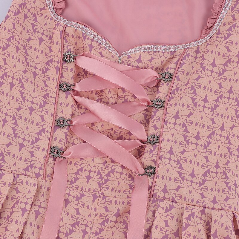 Ursula | Damen Traditionelles Oktoberfest-Dirndl mit Satin-Schleife