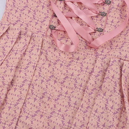 Ursula | Damen Traditionelles Oktoberfest-Dirndl mit Satin-Schleife