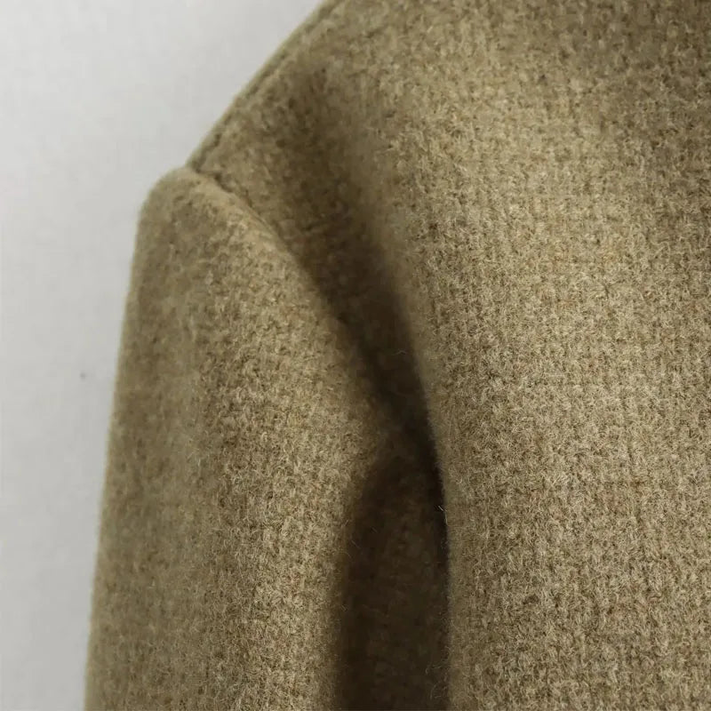 Johanna | Damen Klassische Kurzjacke mit Knopfleiste vorne