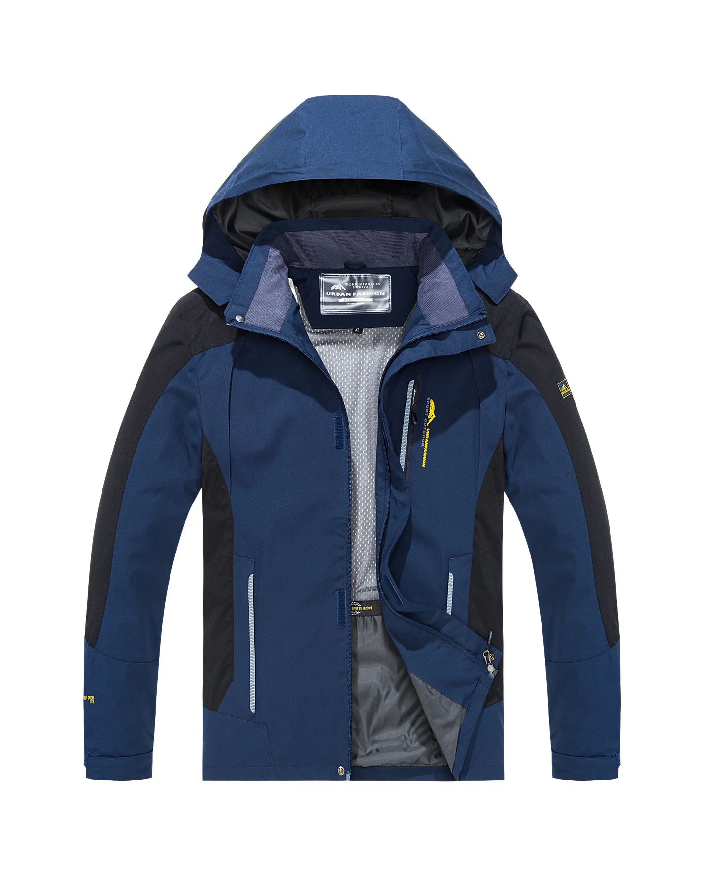 Johann | Herren Wasserdichte Outdoorjacke mit Kapuze