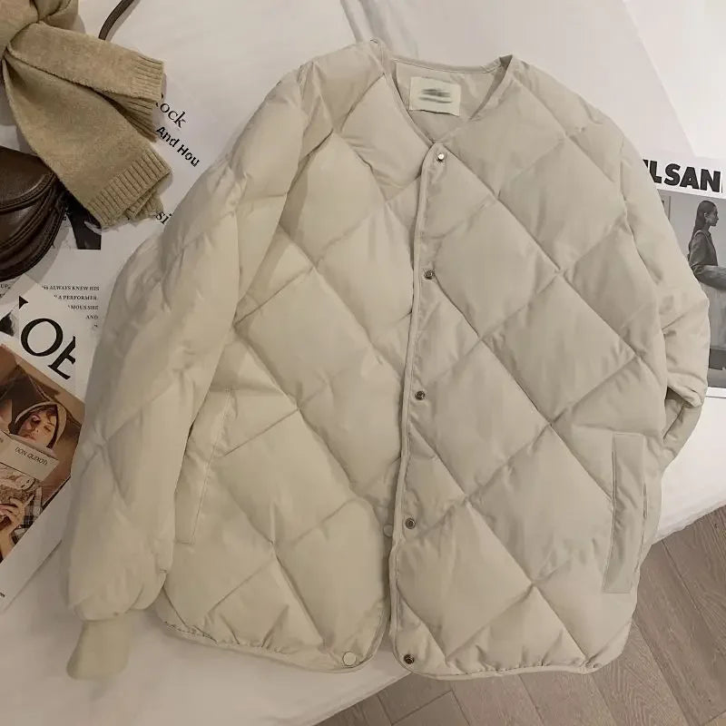 Carolin | Damen Winter Stepp-Pufferjacke