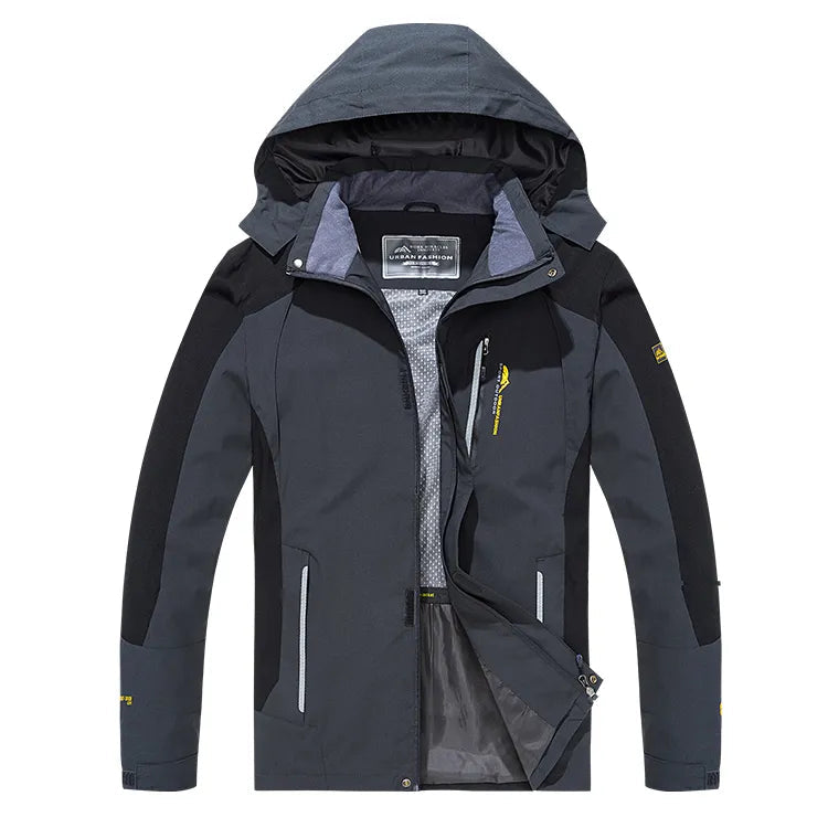 Johann | Herren Wasserdichte Outdoorjacke mit Kapuze