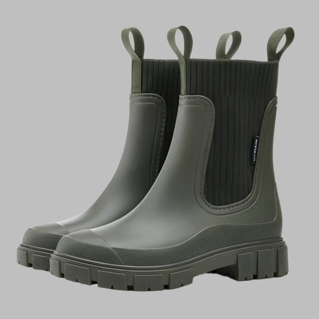 Helga | Damen Winter Wasserdichte Chelsea Boots