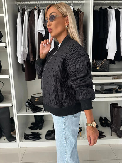 Jana | Damen Freizeitkurzjacke mit gesteppter Vorderseite