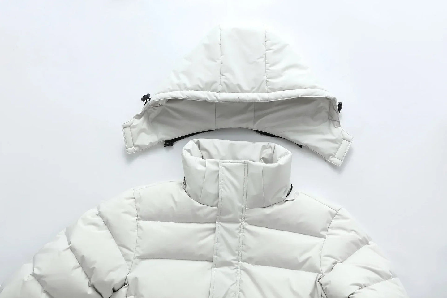Renate | Damen Winter Steppmantel mit Kapuze