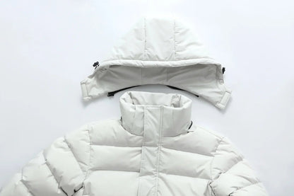 Renate | Damen Winter Steppmantel mit Kapuze