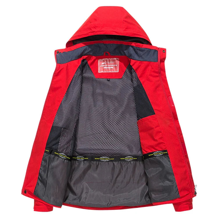 Johann | Herren Wasserdichte Outdoorjacke mit Kapuze