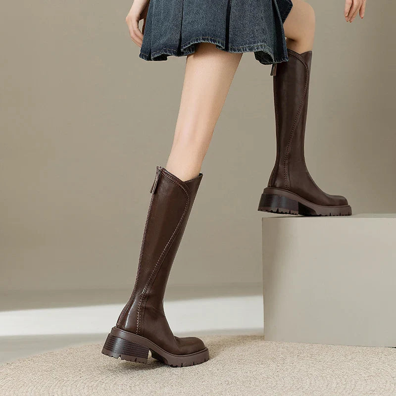 Jacqueline | Premium Orthopädische Lederstiefel