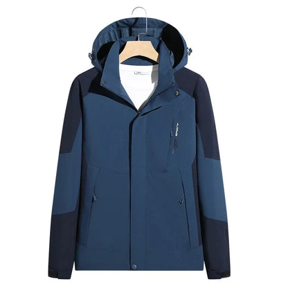 Daniel | Herren Lässige Kapuzenjacke mit Frontreißverschluss