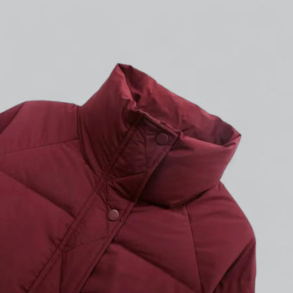 Bettina | Damen Winter Steppjacke mit Reißverschluss
