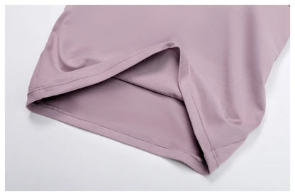 Laura | Damen Freizeit Neckholder Crop-Top Hosen Set