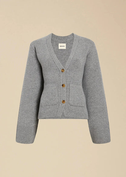 Carmen | Damen Knopf-Front Strickcardigan
