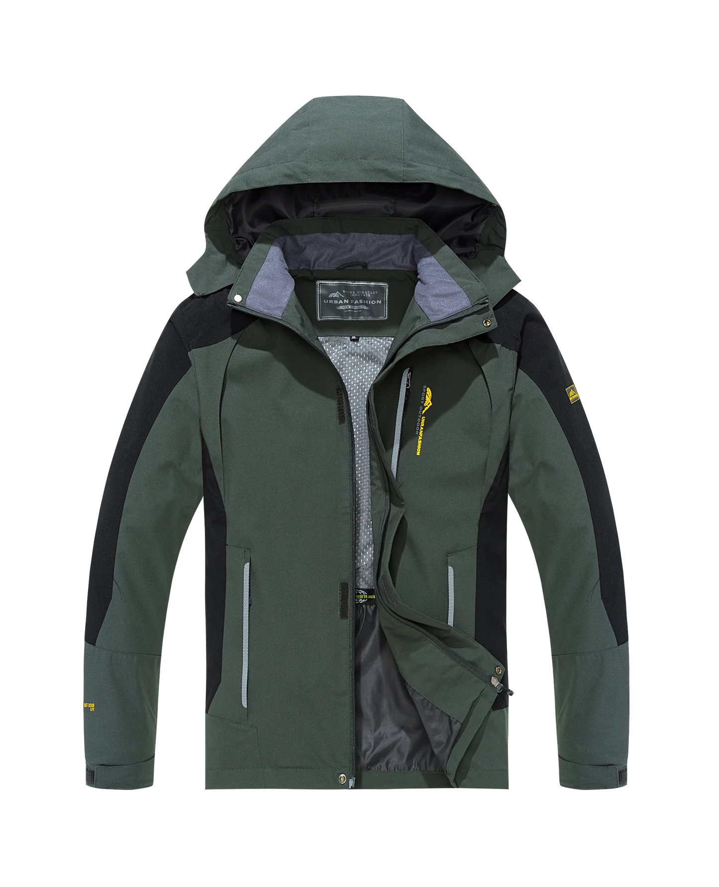 Johann | Herren Wasserdichte Outdoorjacke mit Kapuze