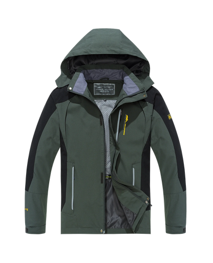 Johann | Herren Wasserdichte Outdoorjacke mit Kapuze