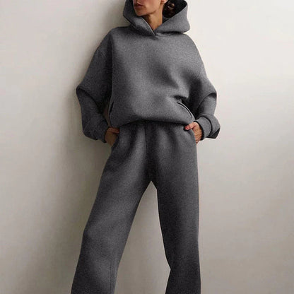 Helga | Damen Winter Hoodie und Jogginghosen Set