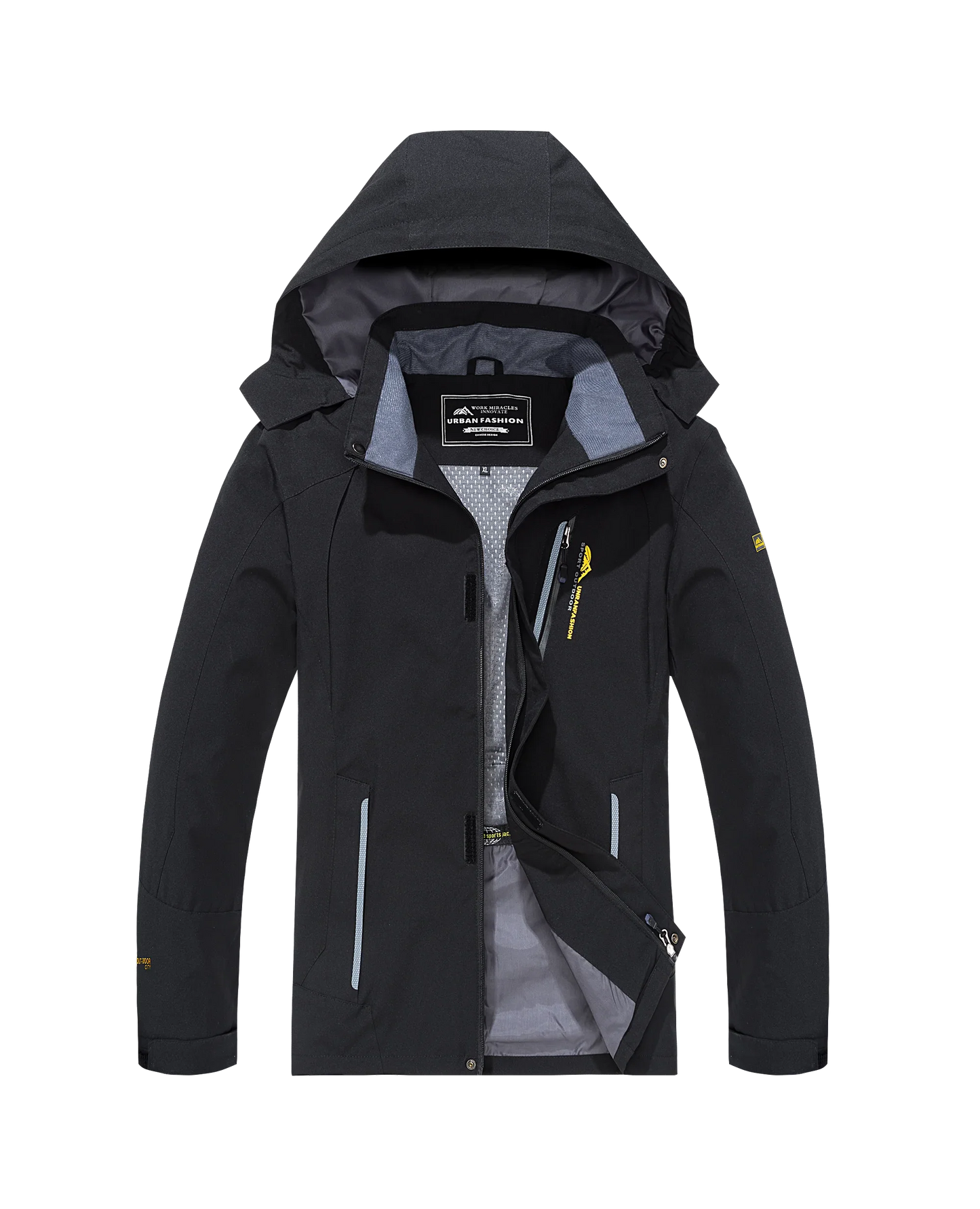 Johann | Herren Wasserdichte Outdoorjacke mit Kapuze