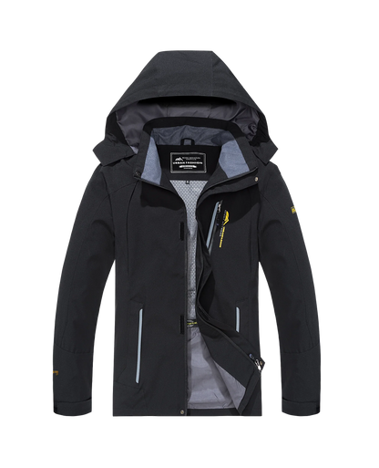 Johann | Herren Wasserdichte Outdoorjacke mit Kapuze