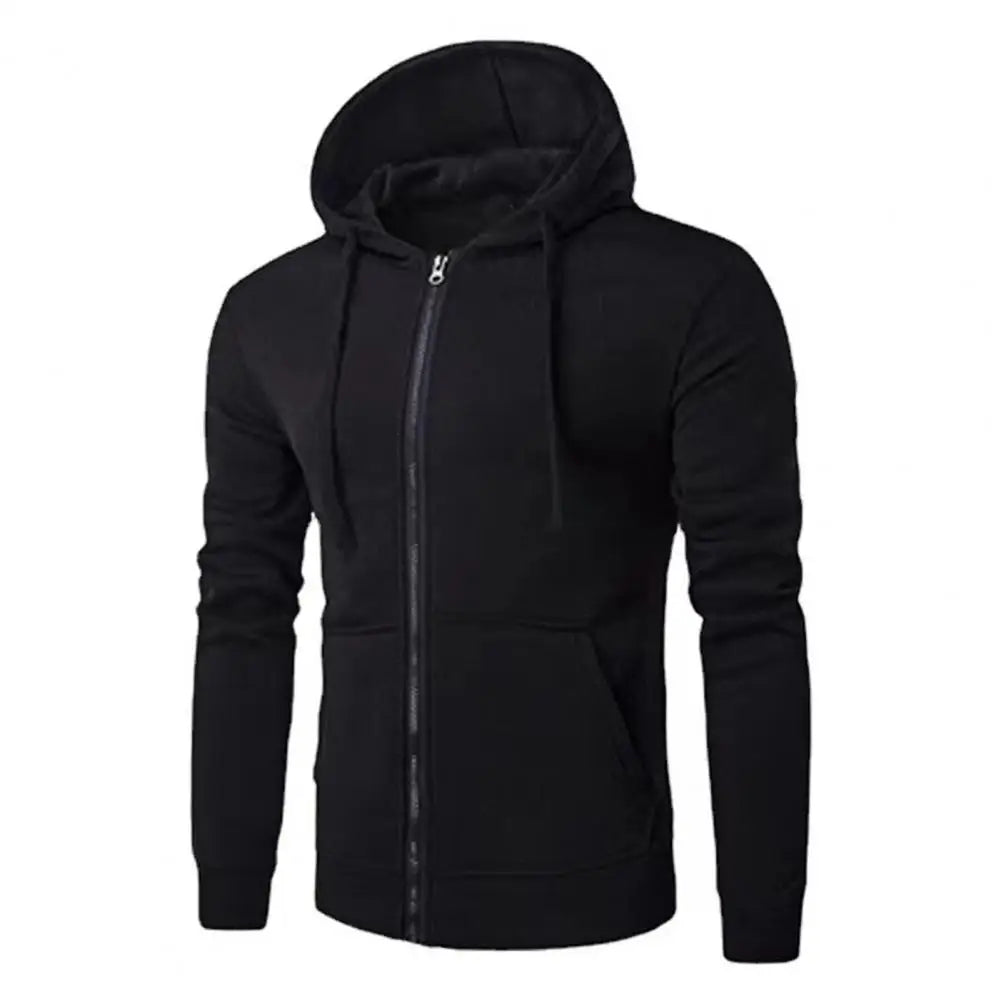 Georg | Herren Freizeit-Hoodiejacke mit Reißverschluss vorne