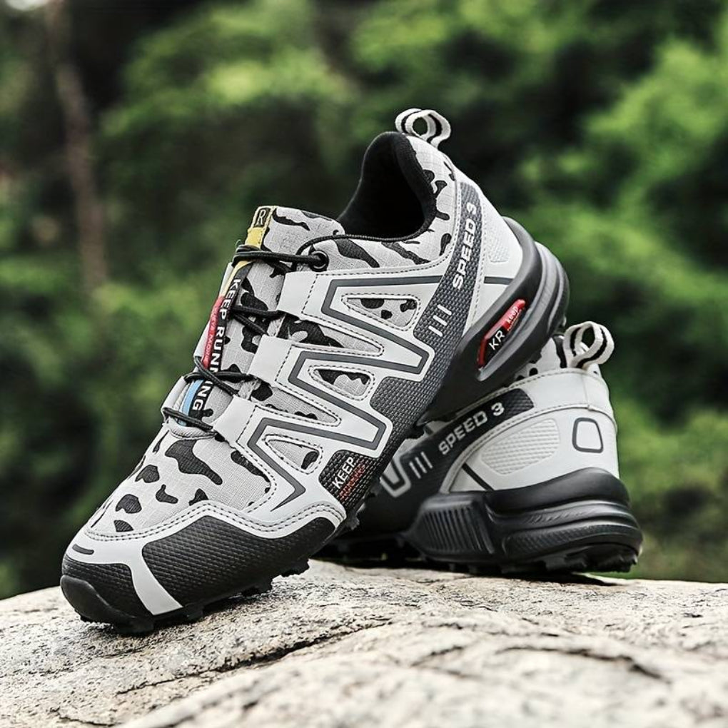 Daniel | Herren Winter Lauf Schuhe mit Speed Grip