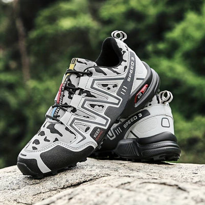 Daniel | Herren Winter Lauf Schuhe mit Speed Grip