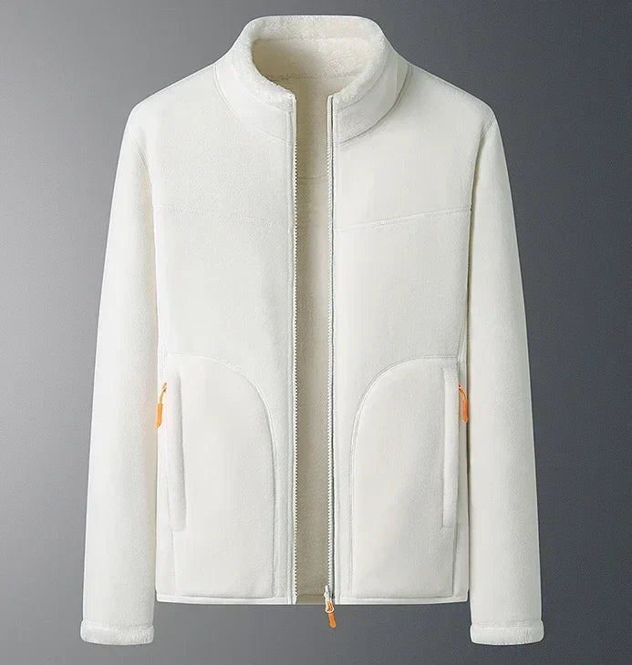 Carolin | Damen Jacke mit Stehkragen und weichem Reißverschluss