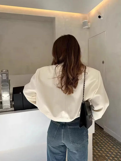 Dorothea | Damen Casual Bomberjacke mit Taschen